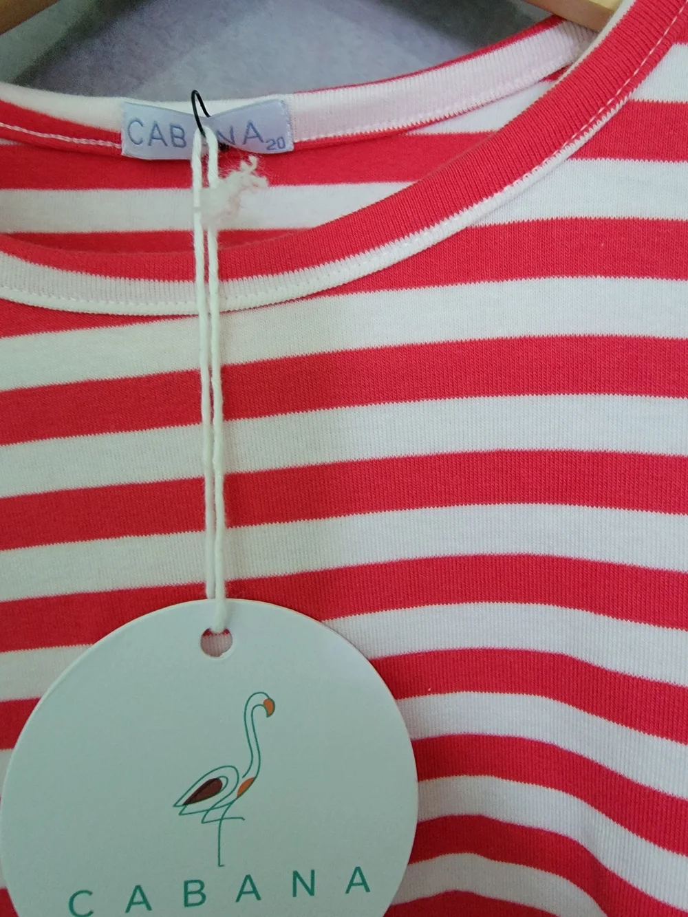 Kids Red & White Striped Long Sleeve Top